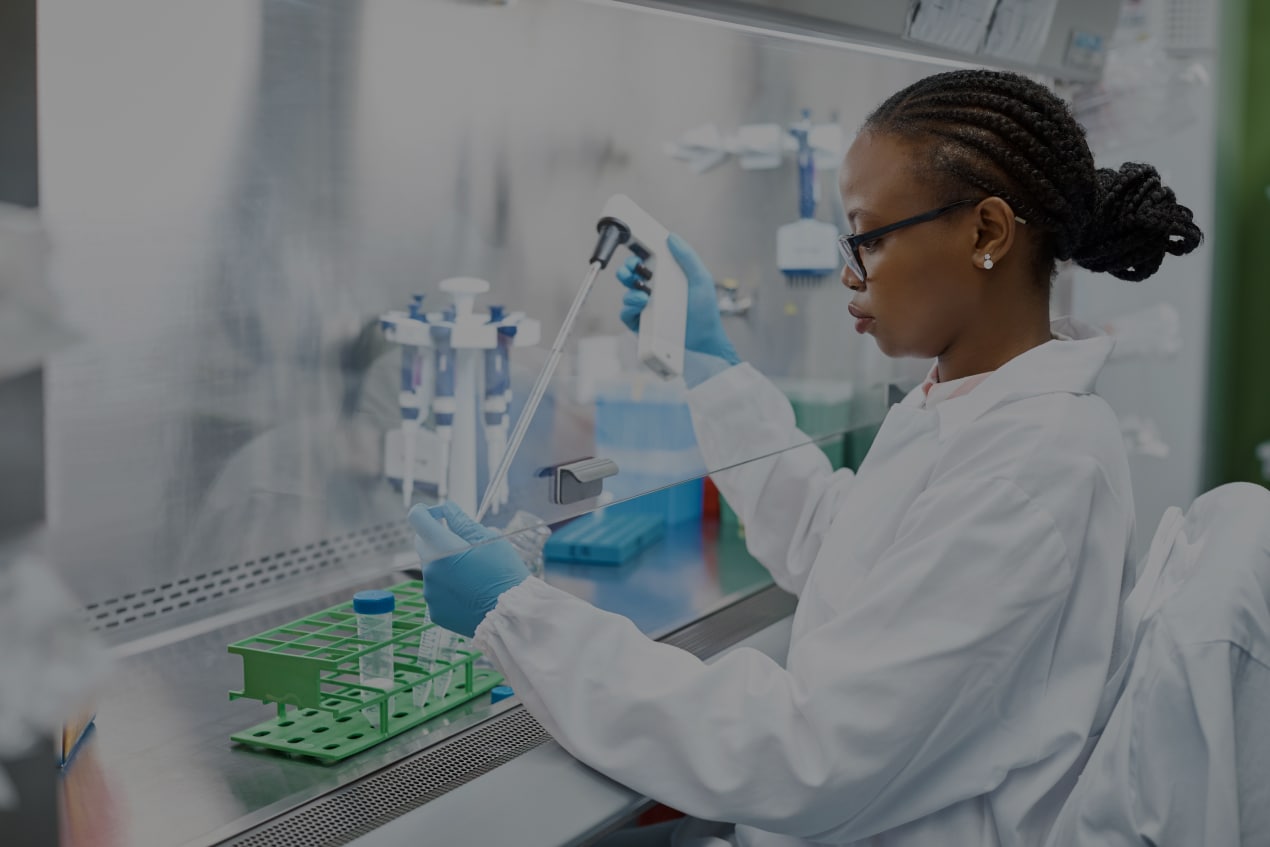 Regeneron lab darkened